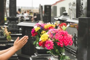 お墓参り